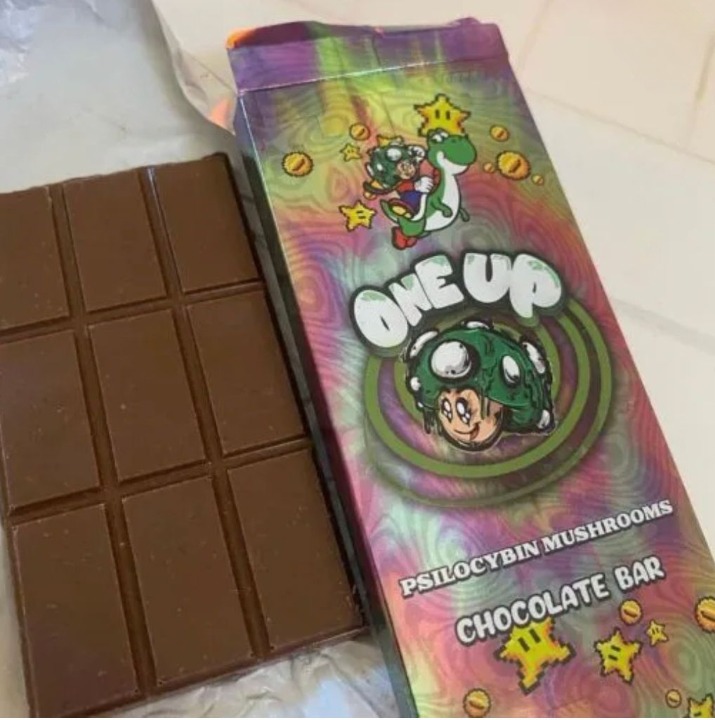 Buy One Up Mushroom Chocolate Bar Online in the UK and Europe